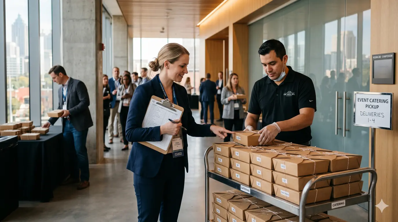 How to plan around venue catering restrictions, from load-in rules and no-chafing policies to boxed lunches, labeling, cleanup, and dietary needs.
