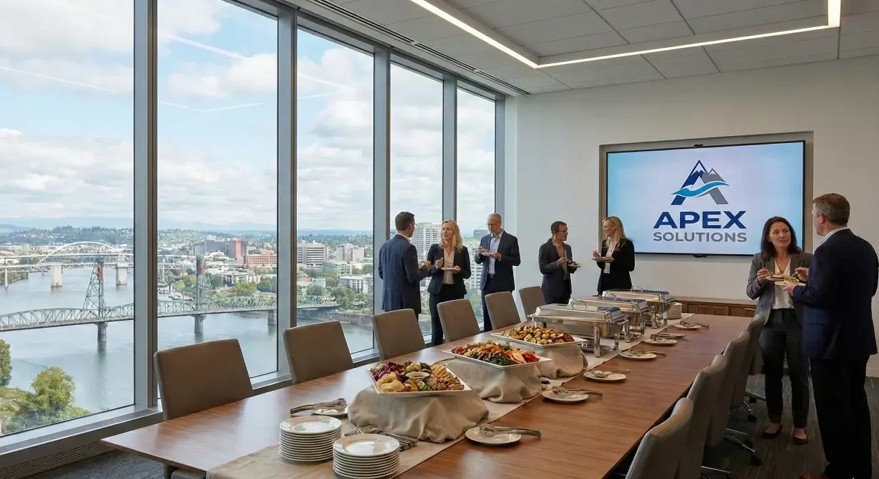 A practical guide for EAs to make board meeting catering smooth and professional with quiet setup, polished packaging, and dietary handling.