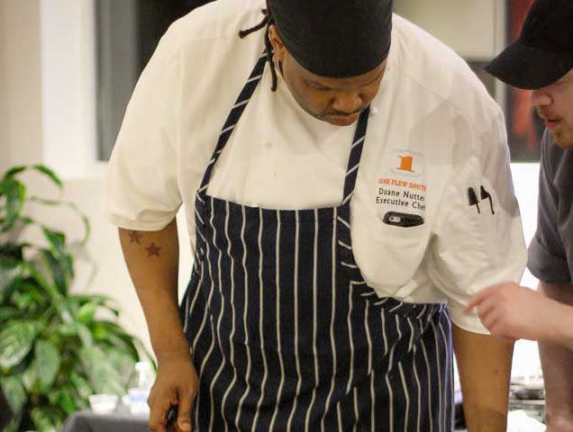 Gathering Industries is an Atlanta nonprofit social enterprise using culinary training, employment, and catering to give people experiencing homelessness a fresh start. Learn our story.
